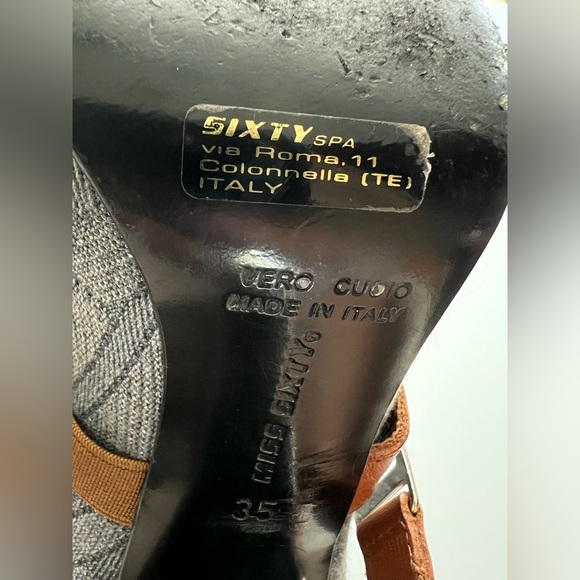 RARE Miss Sixty Open-toe Boots - Picture 3 of 5